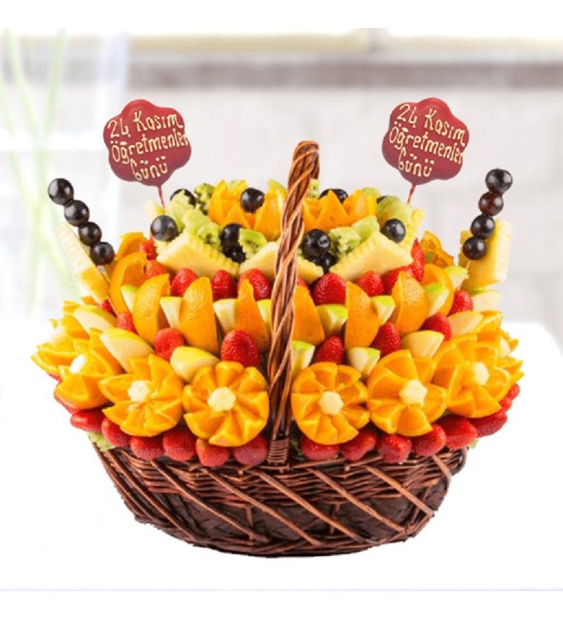 Öğretmenime Mevye Sepeti VIP