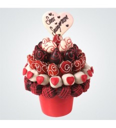 Sevgi çilekleri Çikolatası