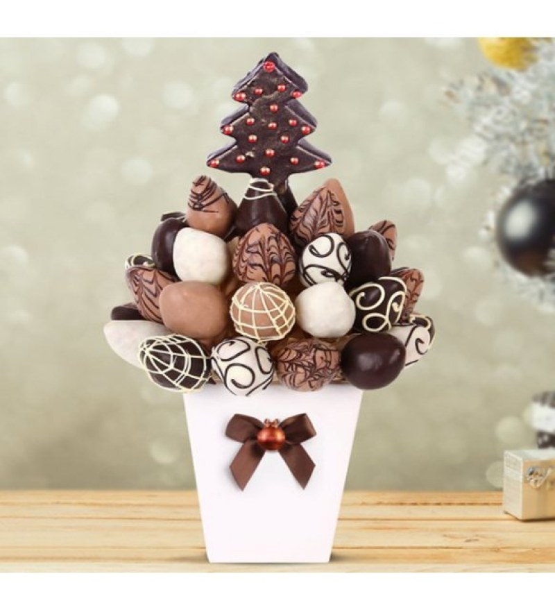 Yılbaşı Çikolatalı Çilek